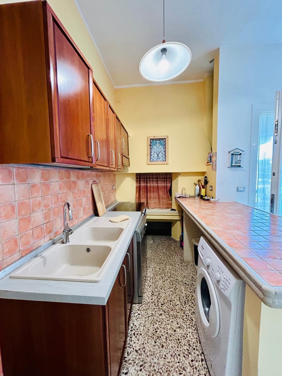 Kitchen or kitchenette, dishwasher, oven, pet friendly, stove, washing machine