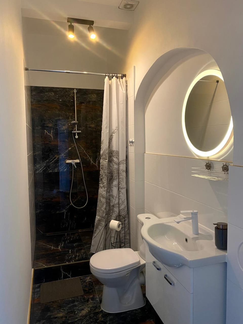 Shower, Toilet, Bathroom, towels
