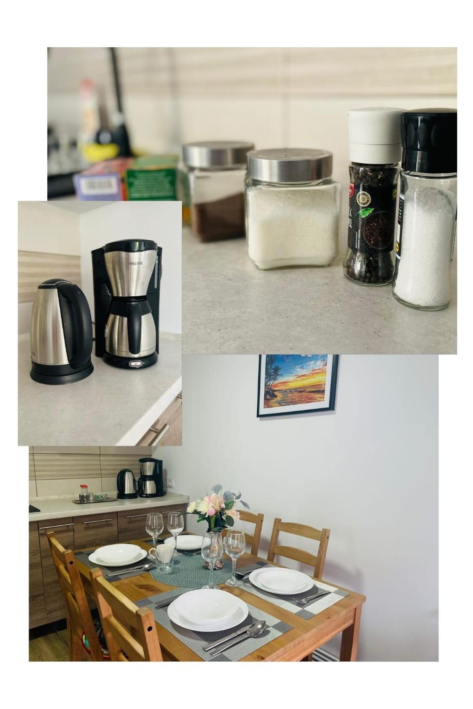 Coffee/tea facilities, Kitchen or kitchenette, Food and drinks, Decorative detail, Decorative detail