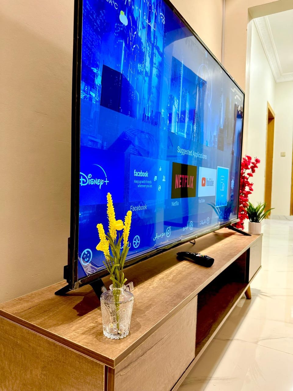 شقه غرفتين وصالة رقم 6 باثاث مودرن ودخول ذاتي Apartment in Riyadh