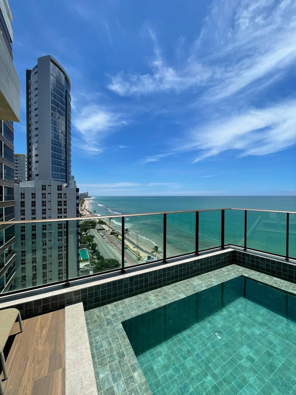 Melhor beira-mar de Boa Viagem - vista espetacular - W702 Apartment in Recife