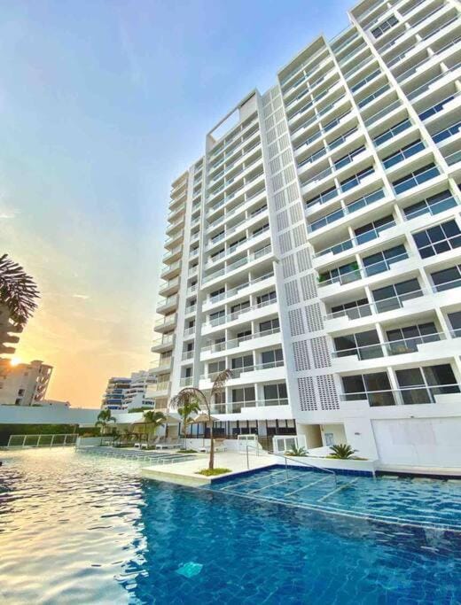 Property building, Pool view, Swimming pool