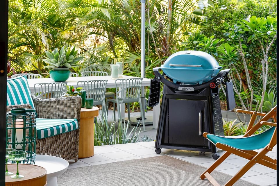 BBQ facilities, Garden view