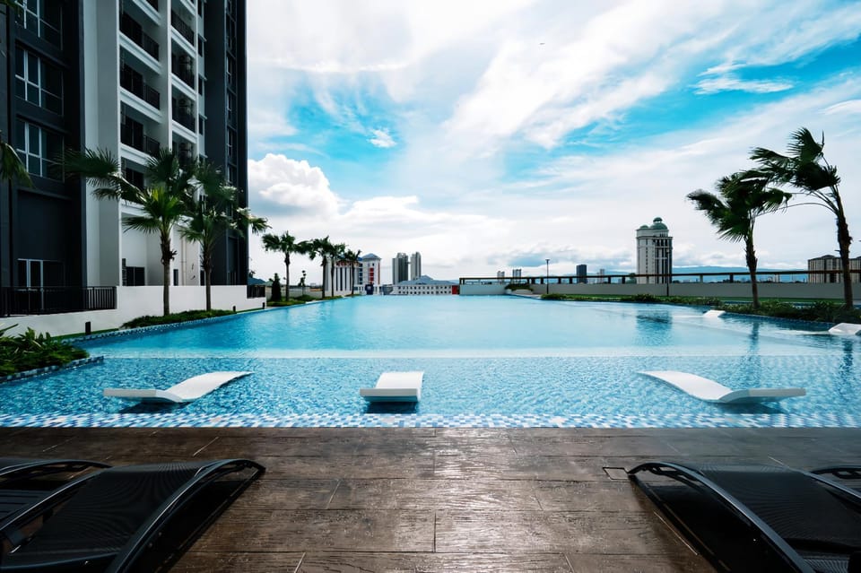 Pool view, Swimming pool, Swimming pool, sunbed