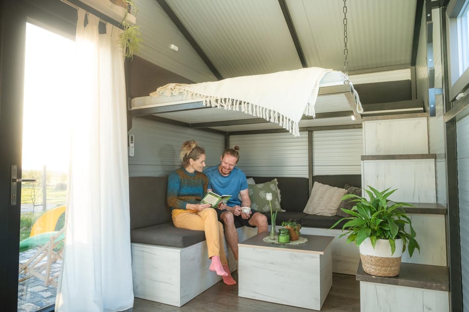 Bouda u třešní Luxury tent in South Bohemian Region