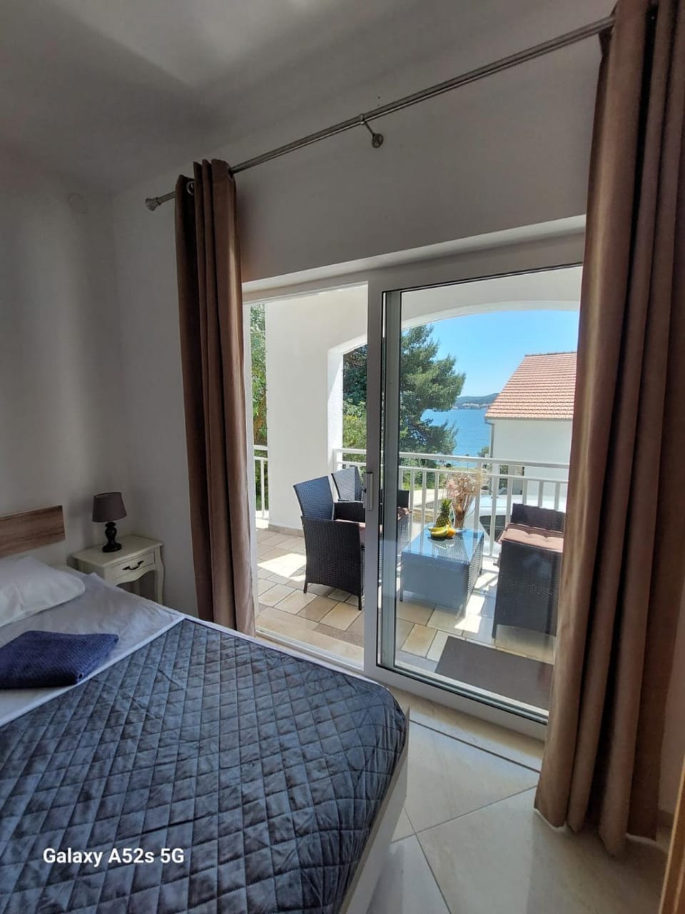 View (from property/room), Balcony/Terrace, Bedroom, Sea view