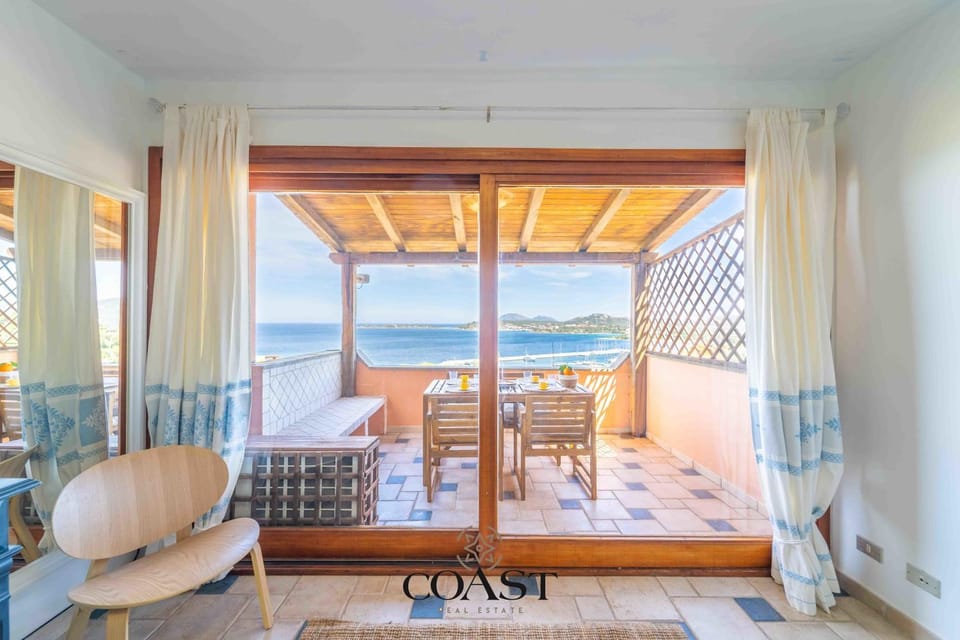 View (from property/room), Balcony/Terrace, Sea view