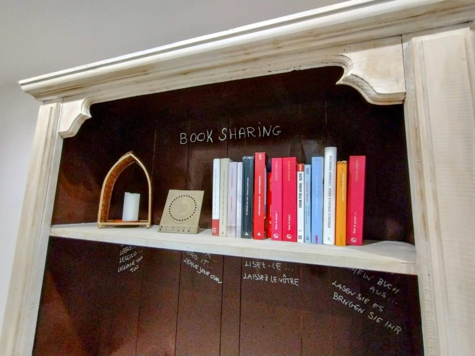 Library, wardrobe