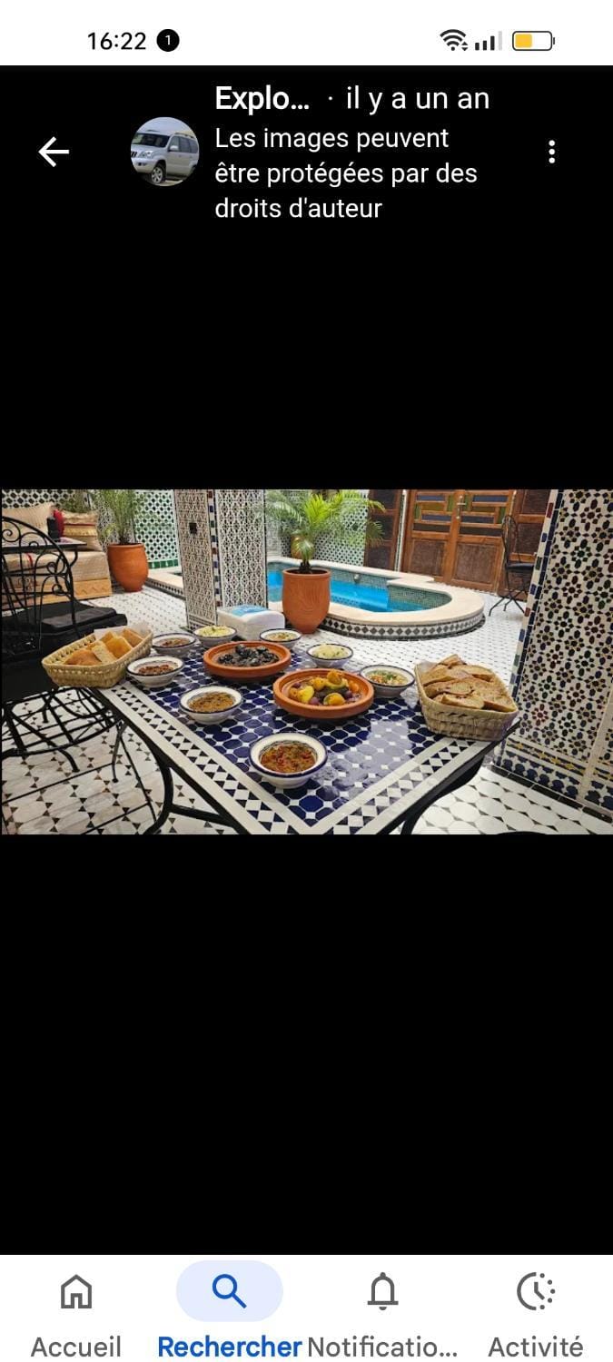 Riad Diamant Bleu Riad in Fes