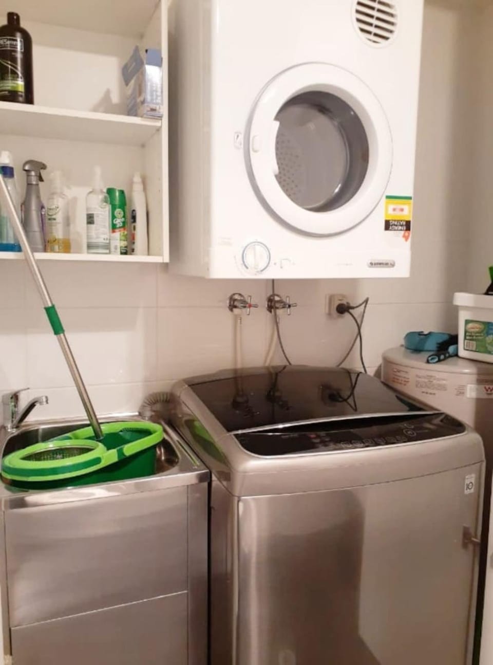 washing machine, dryer