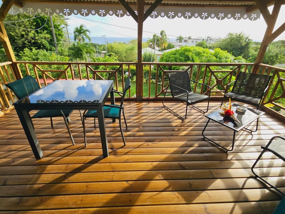 Patio, View (from property/room), Balcony/Terrace, Seating area, Dining area