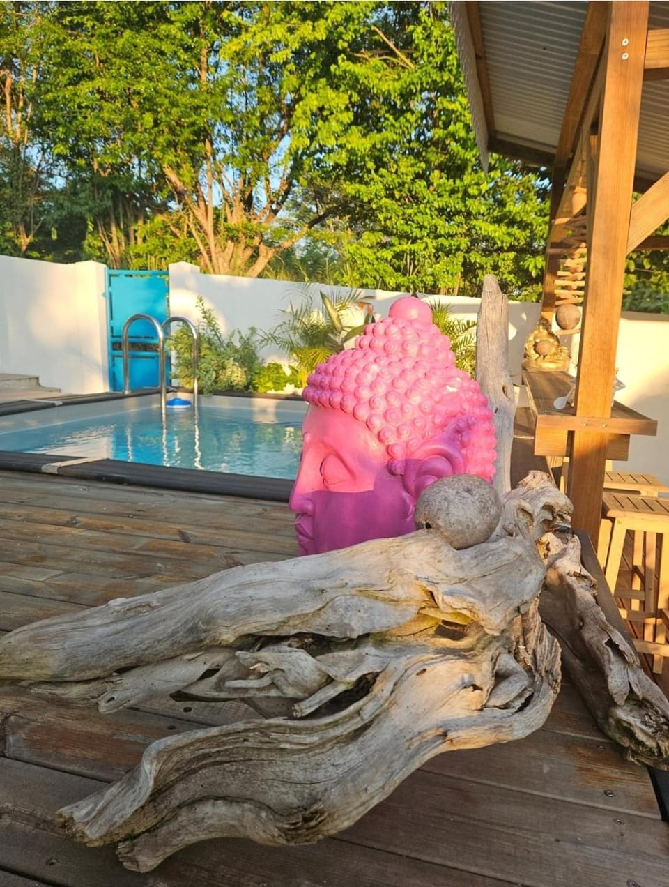 Decorative detail, Swimming pool