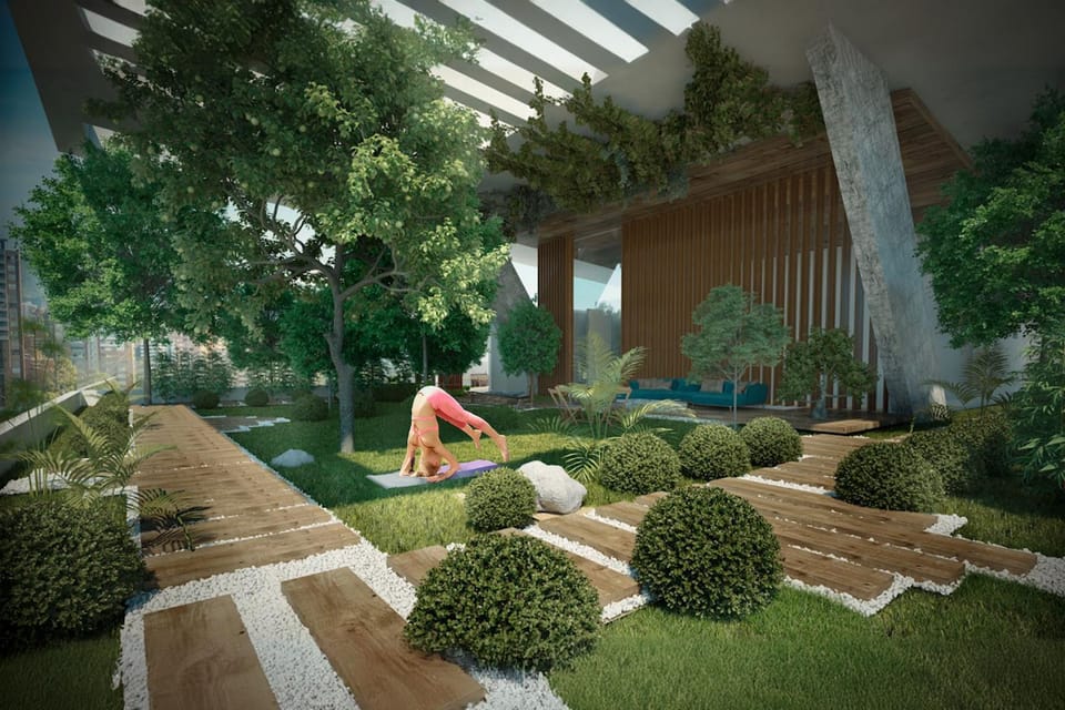 Garden, Balcony/Terrace