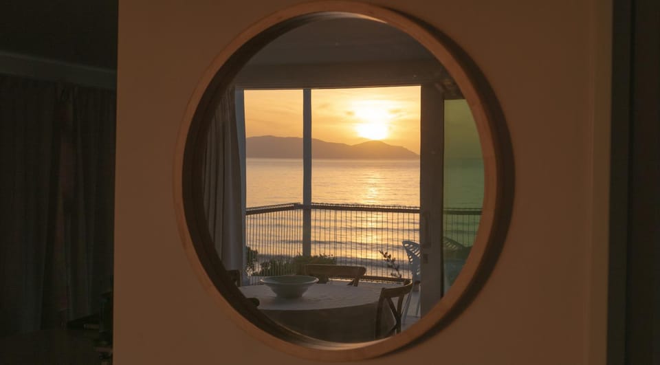 Dining area, Sea view, Sunset