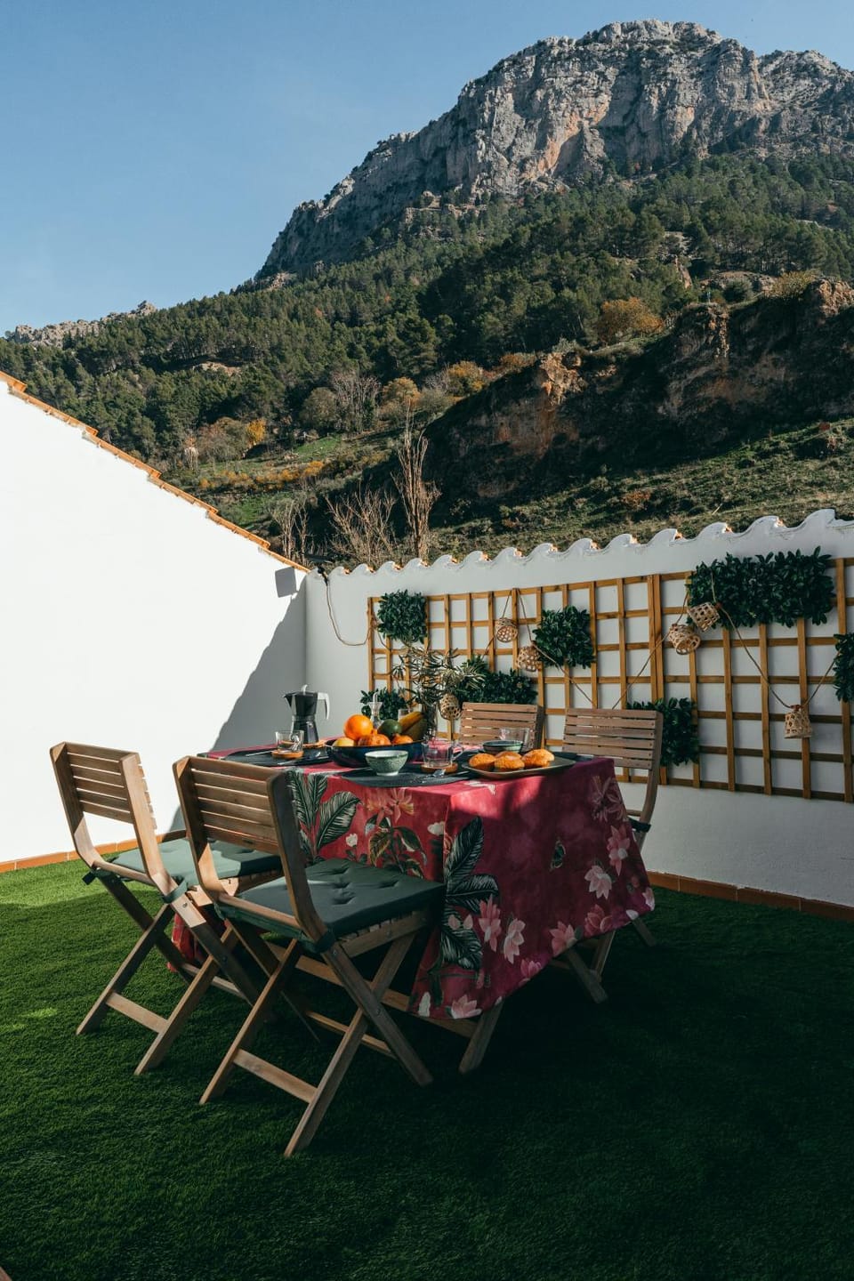 Natural landscape, Balcony/Terrace, Mountain view