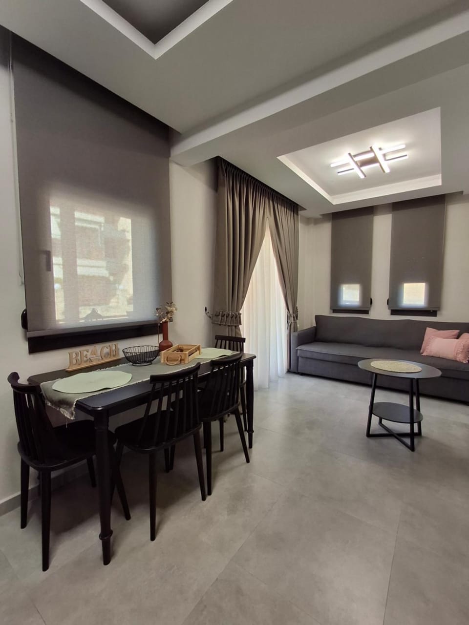 Living room, Seating area, Dining area
