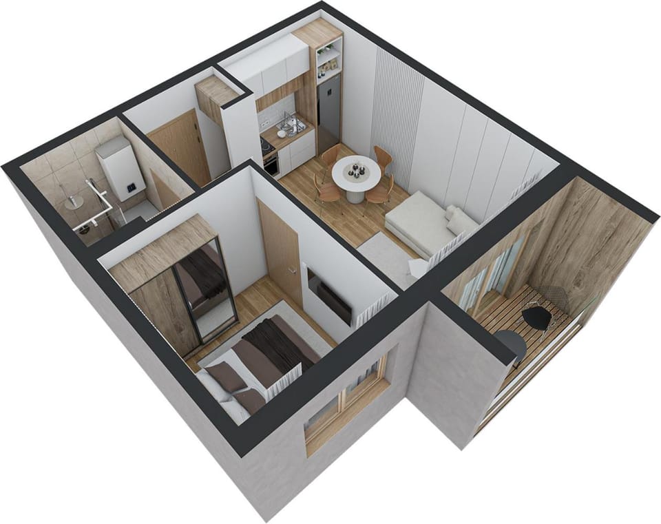 Terase apartman 312 Apartment in Zlatibor