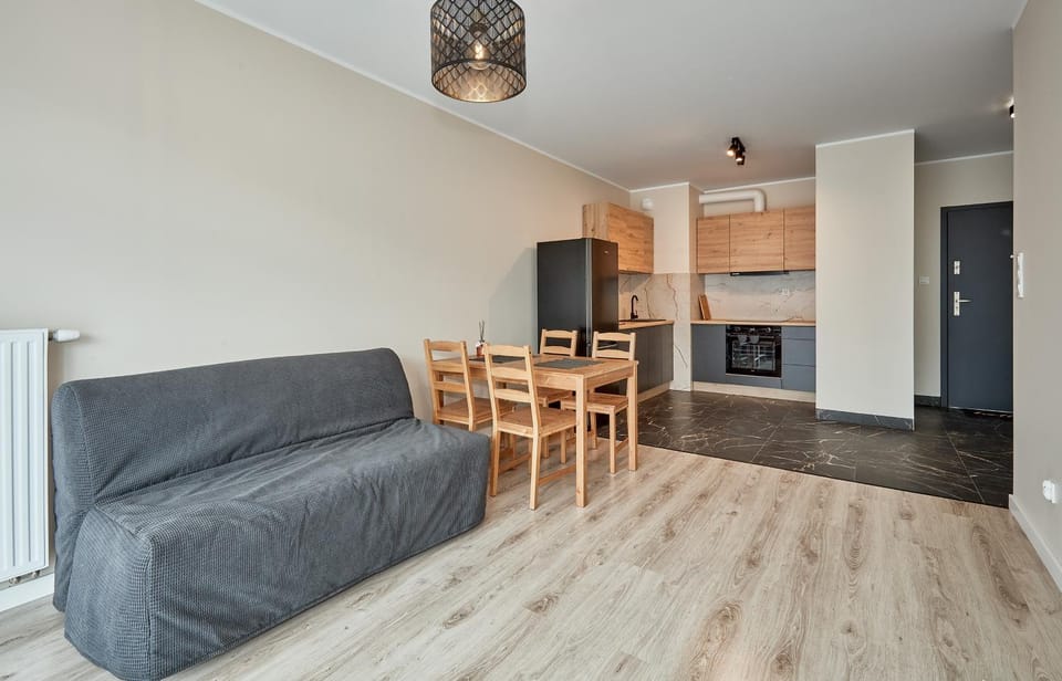 Kitchen or kitchenette, Living room, Seating area, Dining area, pet friendly, stove