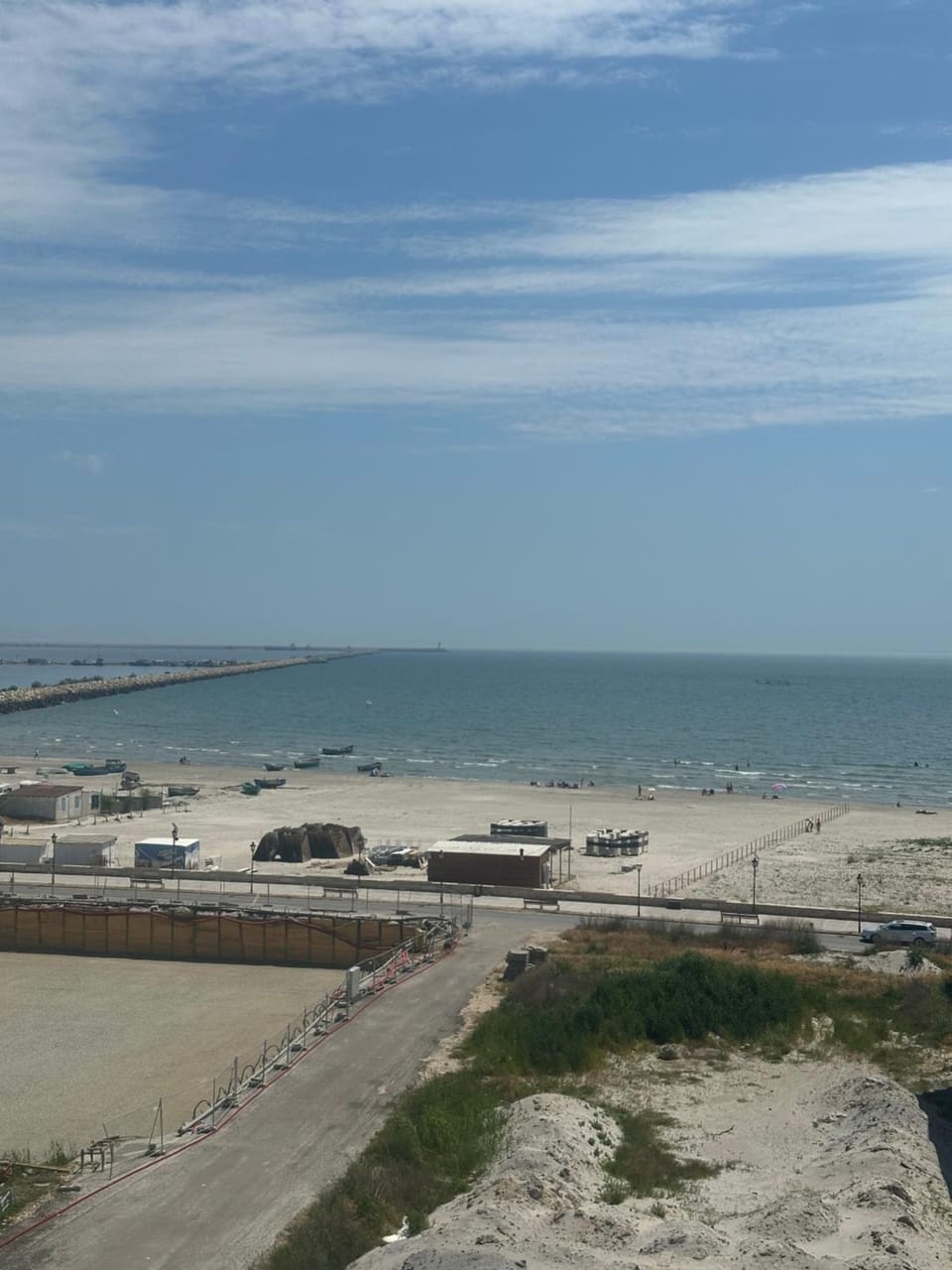 Natural landscape, Bird's eye view, Beach, Sea view