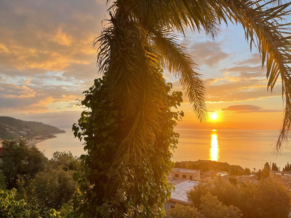 Natural landscape, Sea view, Sunrise