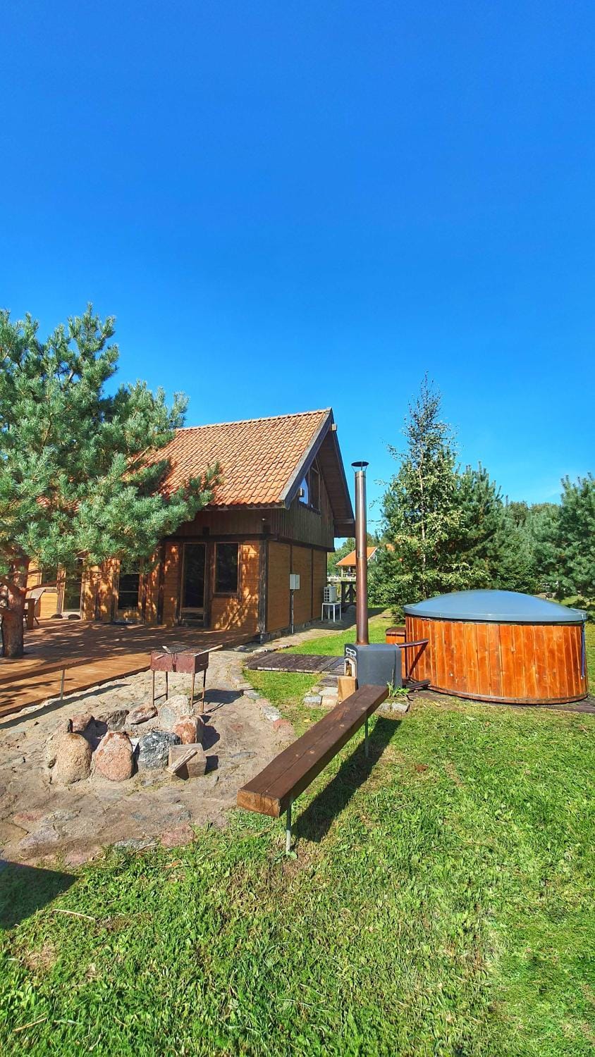 Kaimo turizmo sodyba, Svečių namai "Pamario Burė" Country House in Klaipėda County, Lithuania