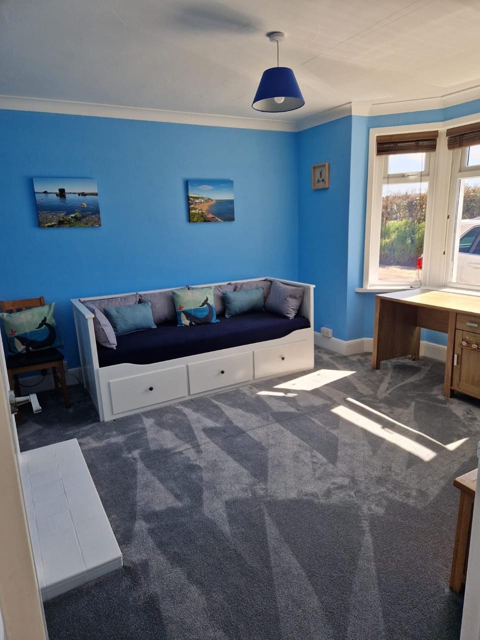 Living room, Bedroom