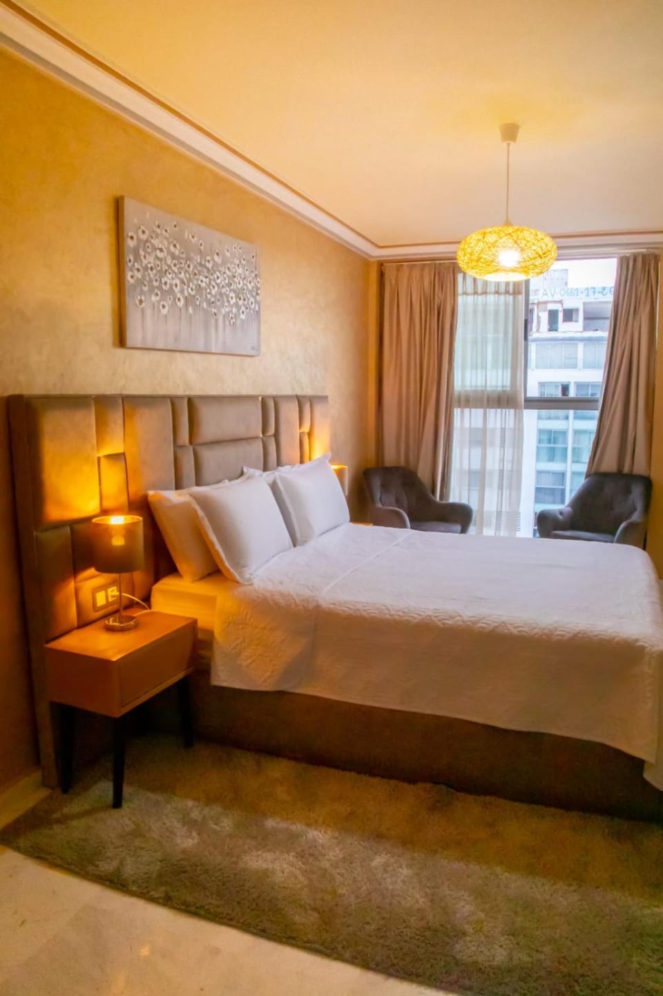 Tanger centre-ville - Appartement luxueux avec vue mer et piscine Apartment in Tangier