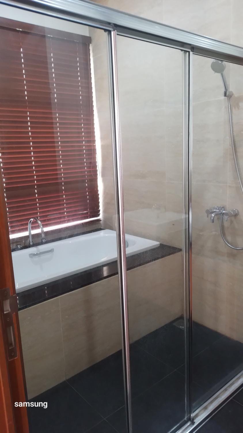 Shower, Property building, Bathroom