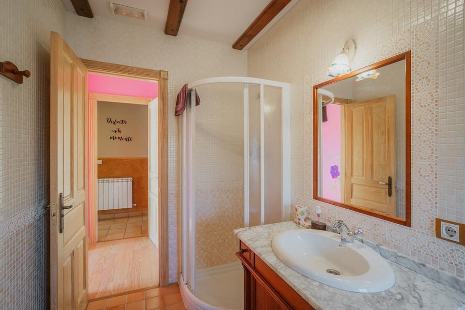 Bathroom, Living room