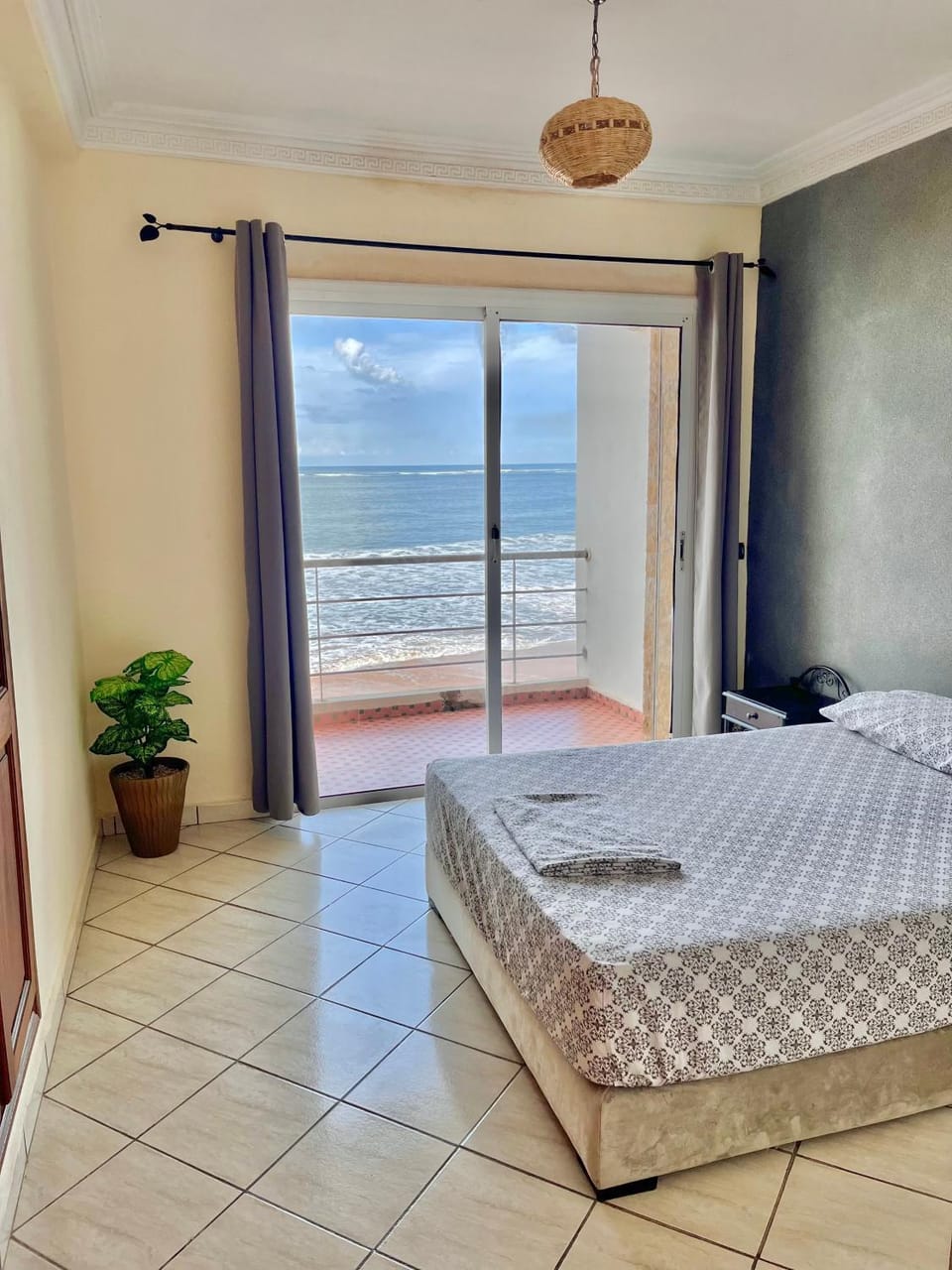Bed, View (from property/room), Sea view