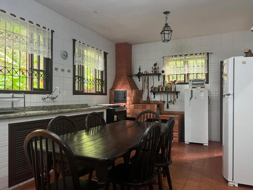 Dining area, oven, stove, kitchen