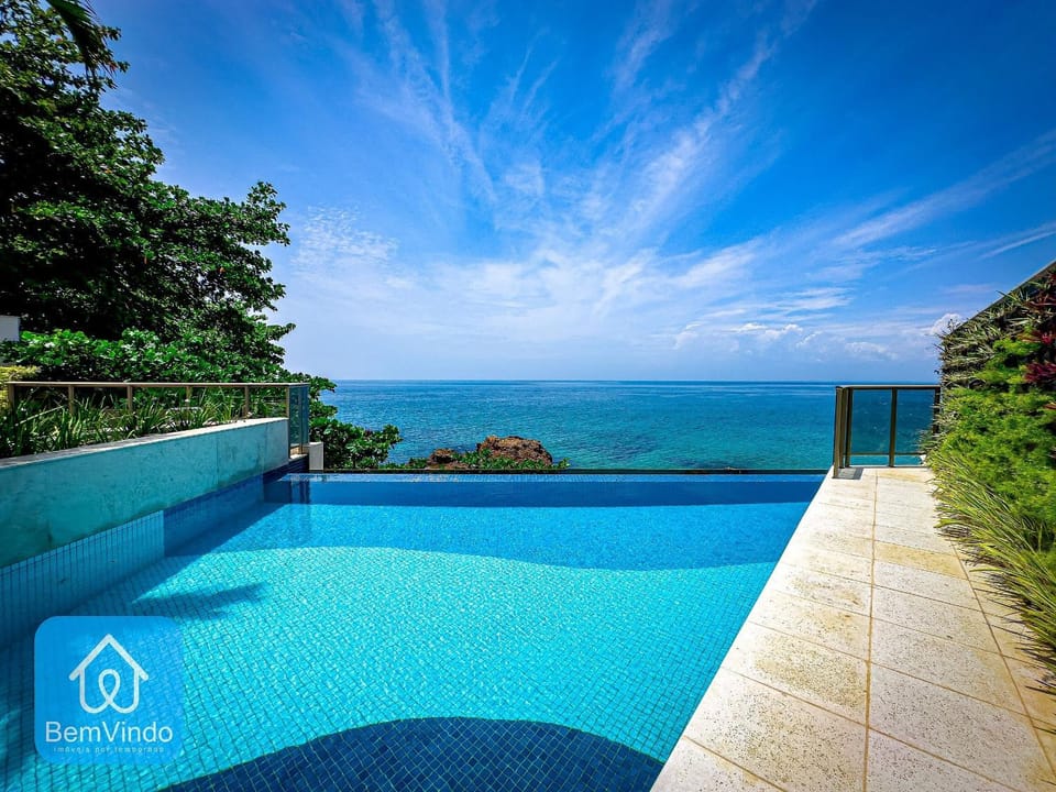 Pool view, Sea view, Swimming pool
