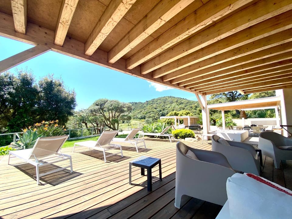 Patio, sunbed