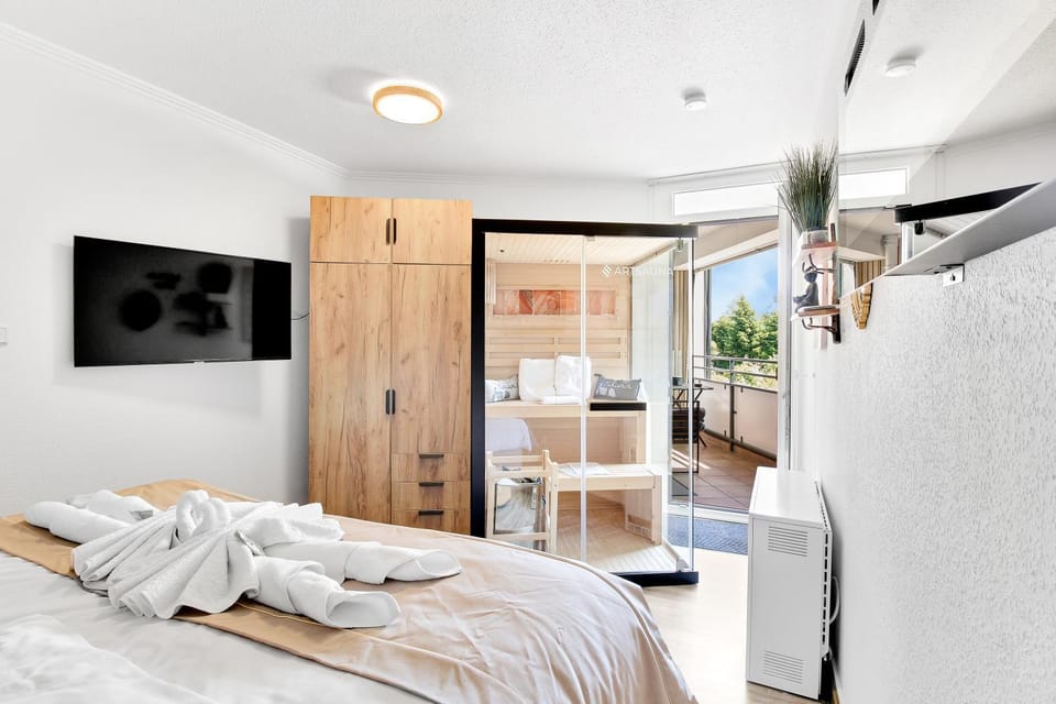 Sauna, Bedroom, wardrobe