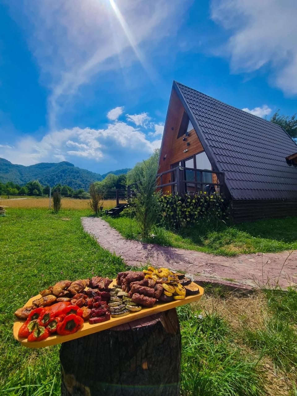 Cabana A-frame Moon Predelut House in Brașov County