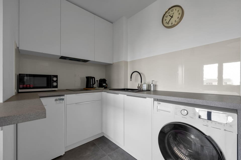 Coffee/tea facilities, Kitchen or kitchenette, dishwasher, minibar, stove, washing machine