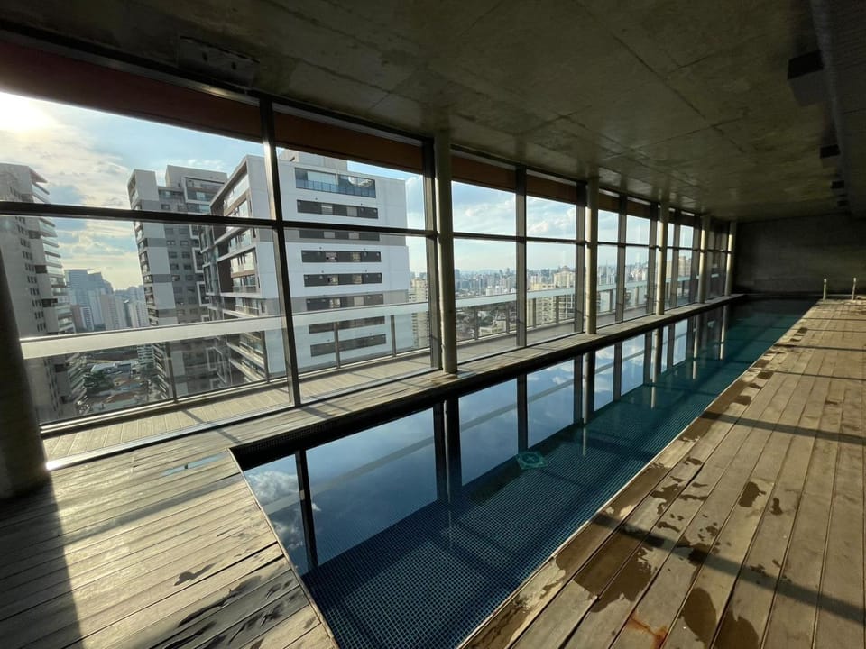 Studio Luxo no Habitarte - Rooftop Piscina e Vaga de garagem Apartment in Sao Paulo City