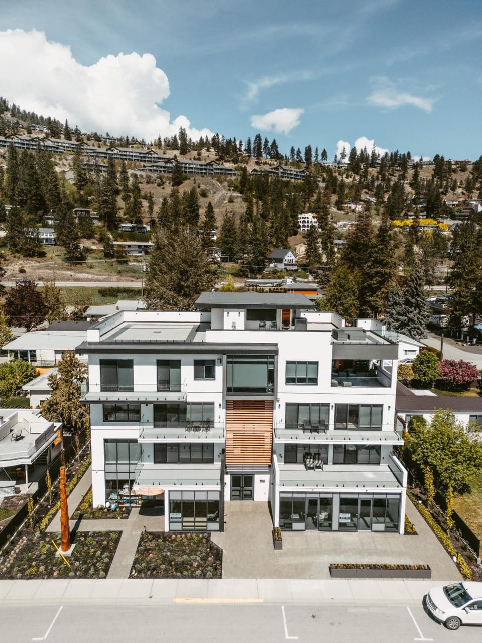 Property building, Natural landscape