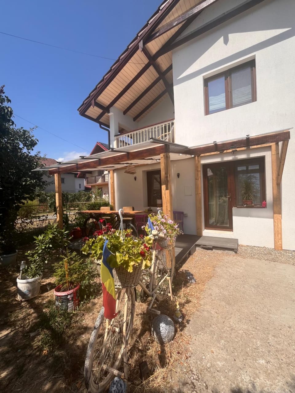 Property building, Garden view