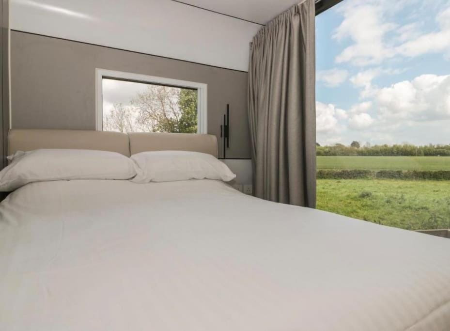 Bed, Natural landscape, Bedroom