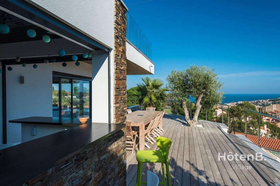 Villa Blanca 5 Sea View and Mountain House in Port-Vendres