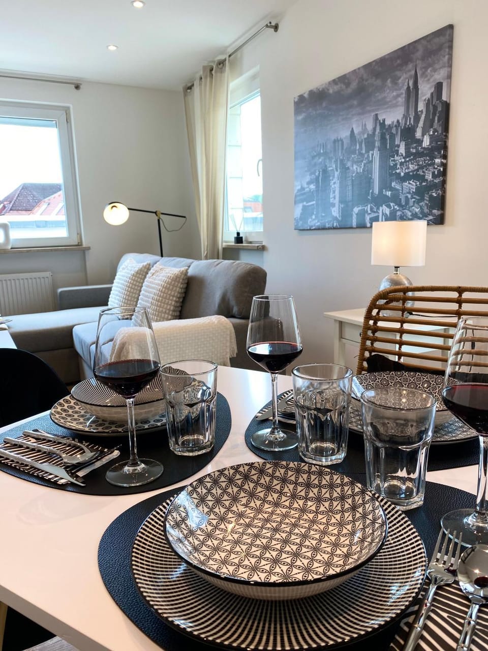 Living room, Dining area