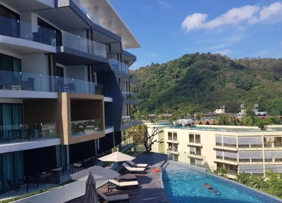 Private sea view studio at Twin Sands Apartment in Patong