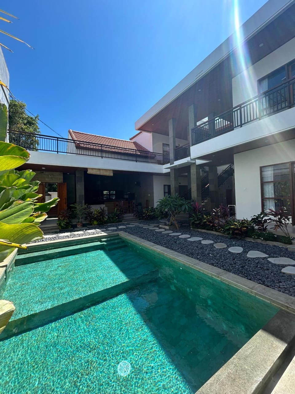 Property building, Day, Pool view, Swimming pool