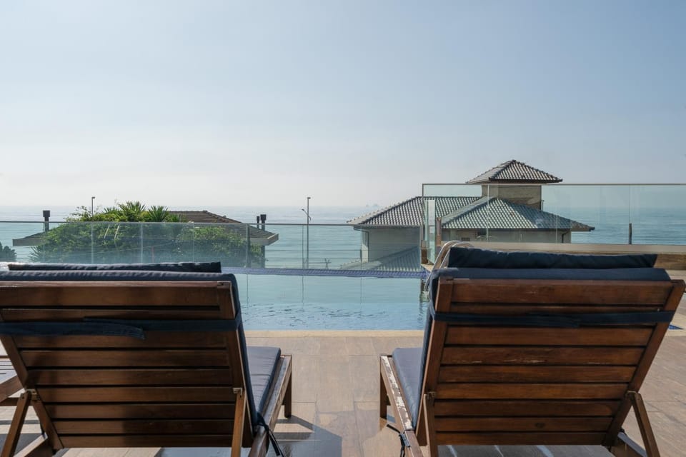 Day, Sea view, Swimming pool, sunbed