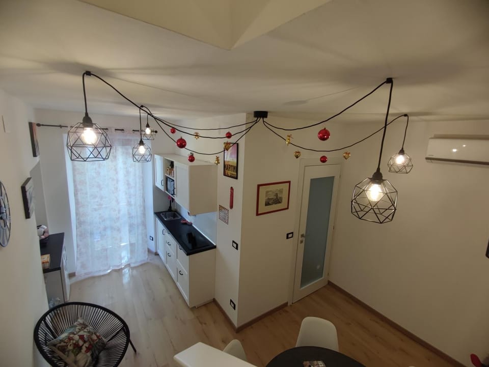 Living room, kitchen