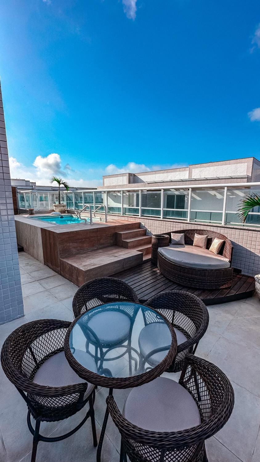 Balcony/Terrace, Seating area, Swimming pool