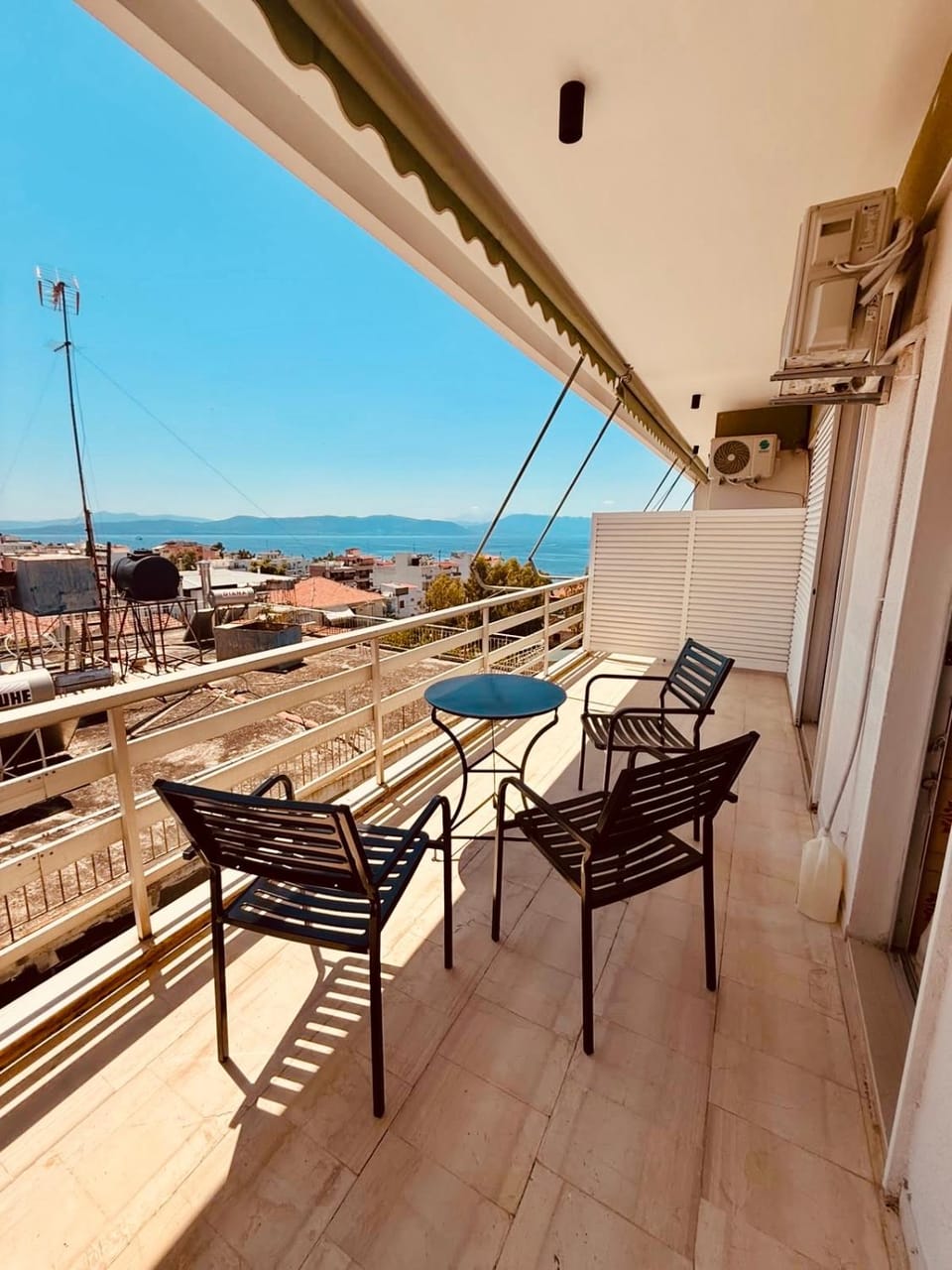 View (from property/room), Balcony/Terrace, Sea view