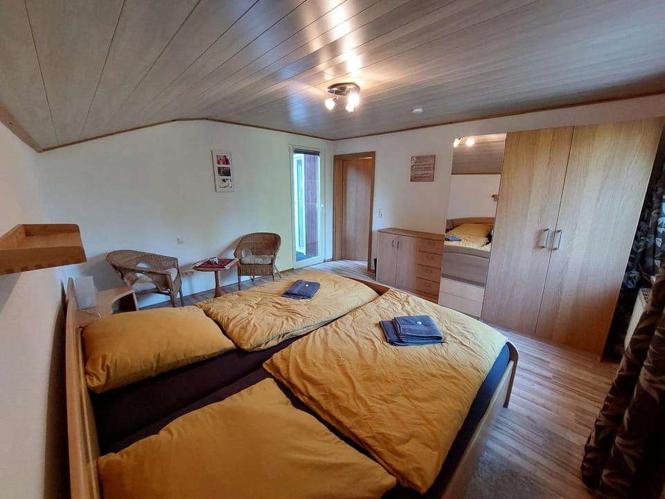 Bed, Bedroom