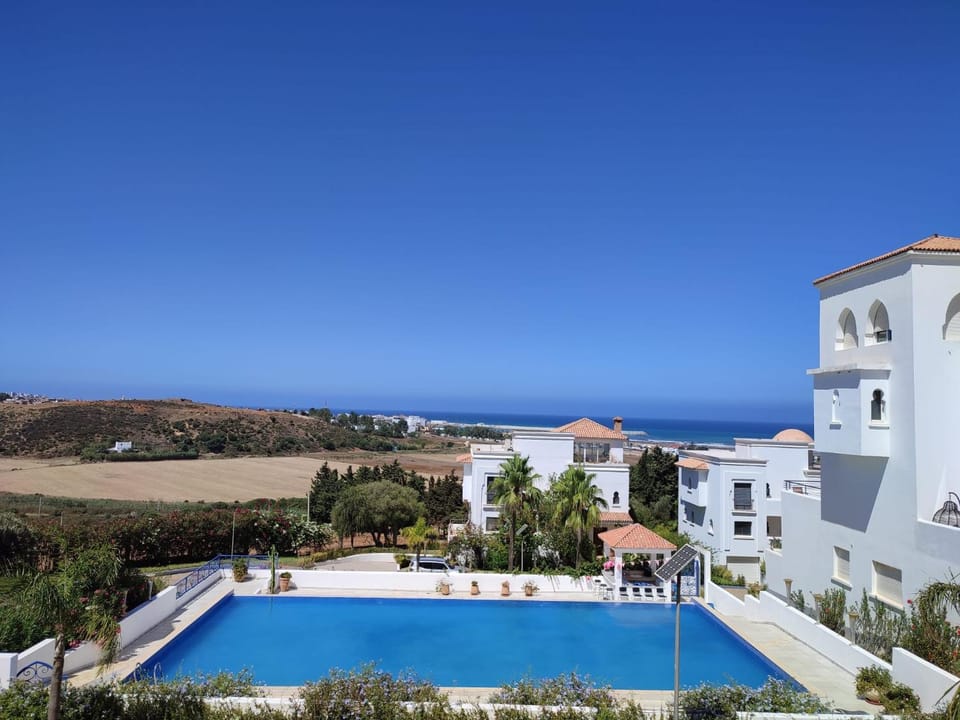 Natural landscape, Pool view, Sea view, Swimming pool